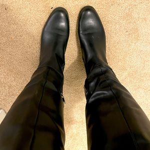 Bandalino Athletic Calf. Over Knee Leather Boots